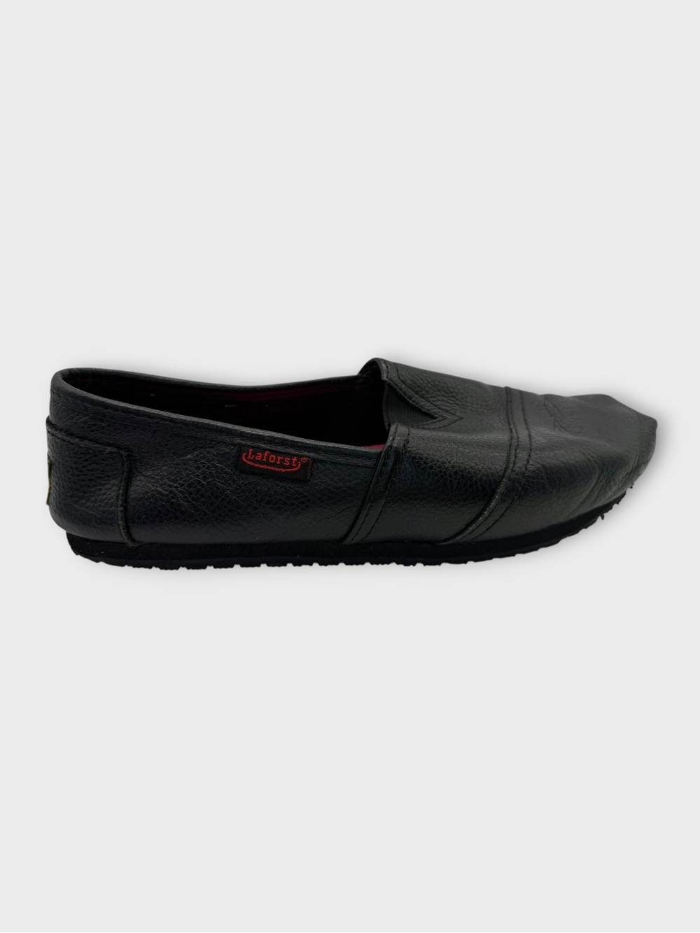 Laforst Womens Leather Slip
Resistant Flats Black Size 8.5 Good Condition!